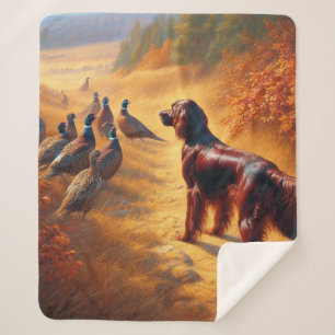 Irish Setter      Sherpa Blanket