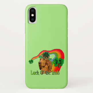 Irish Setter St Patricks iPhone X Case