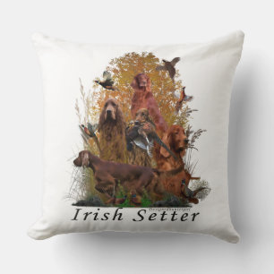 Irish Setter Throw Pillow