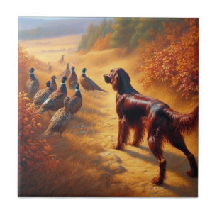 Irish Setter      Tile