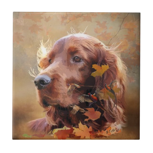  Irish Setter Tile (Front)