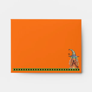 Irish Setter Witch Envelope