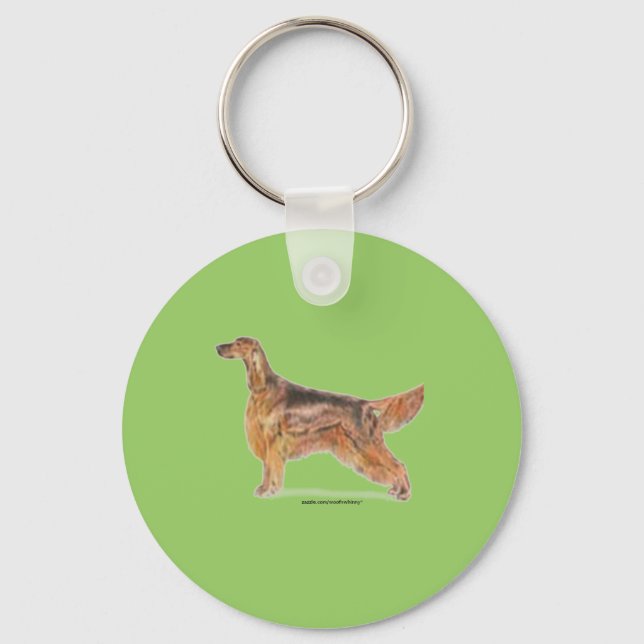 Irish Setters Keychain (Front)