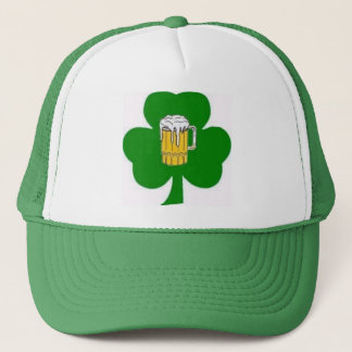 Irish Shamrock Beer Hat