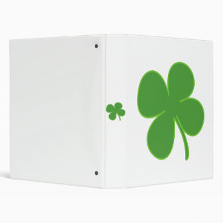 Irish Shamrock Binder