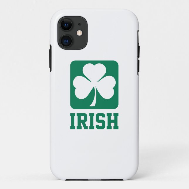 Irish Shamrock Case-Mate iPhone Case (Back)