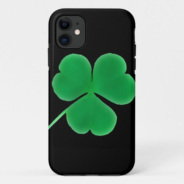 Irish Shamrock Clover Luck of the Irish Case-Mate iPhone Case (Back)