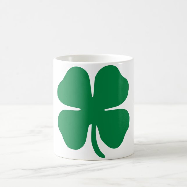 Irish Shamrock Coffee Mug (Center)