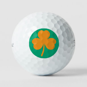 Irish Shamrock custom  Golf Balls
