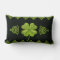 Irish Shamrock Four-leaf clover with celtic decor