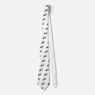Irish Shamrock Hat Tie