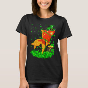 Irish Shamrock Leprechaun Goldfish St Patrick's Da T-Shirt