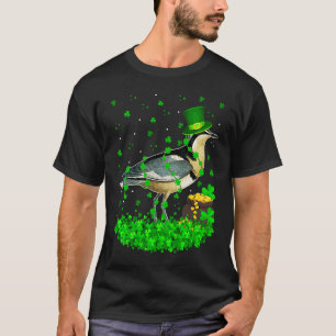 Irish Shamrock Leprechaun P Bird St Patrick's Day T-Shirt