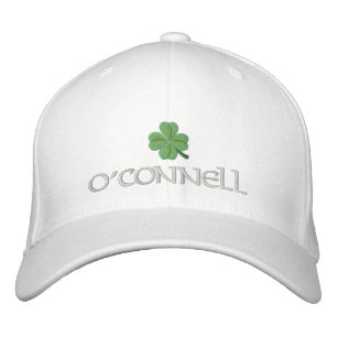 Irish shamrock personalized embroidered hat