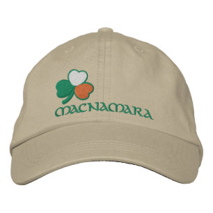 Irish Shamrock Personalized Embroidered Hat