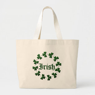 Irish Shamrock Ring Tote Bag