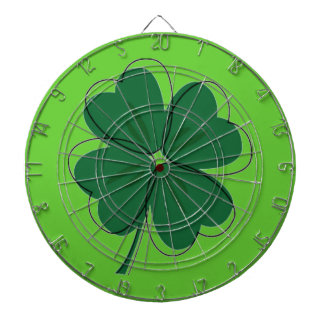 Irish Shamrock & St. Patrick's Day Dartboard
