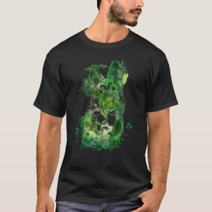 Irish Shamrock St Patrick's Day German Shepherd Co T-Shirt