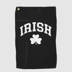 Irish Shamrock St Patricks Day Ireland Pride Irish Golf Towel