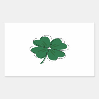 Irish Shamrock & St. Patrick's Day Sticker