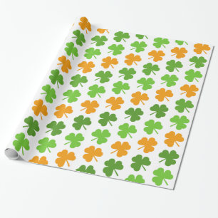 Irish Shamrock St. Patrick's Day Wrapping Paper