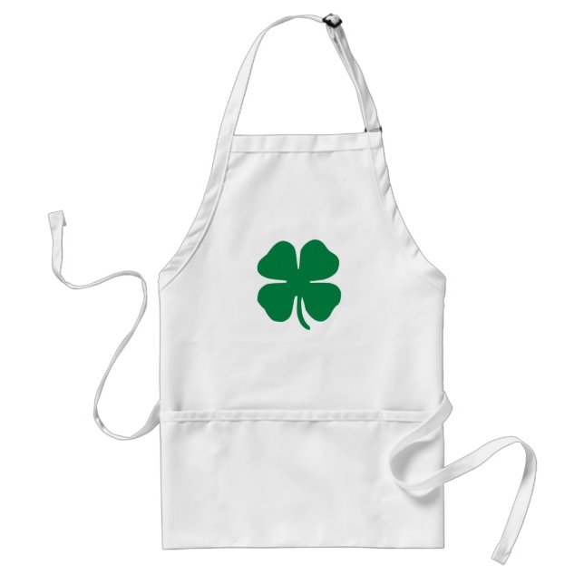 Irish Shamrock Standard Apron (Front)