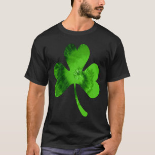 Irish Shamrock Tie Dye Happy St Patrick's Day Go L T-Shirt