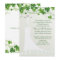 Irish Shamrock, Wedding Gown Bridal Shower