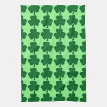 Irish Shamrocks American MoJo Kitchen Towels