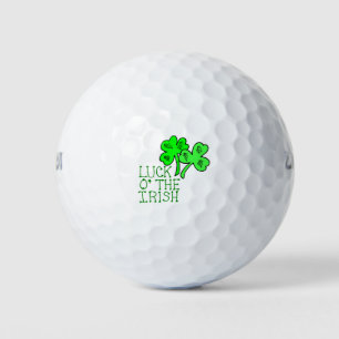 Irish Shamrocks Golf Balls