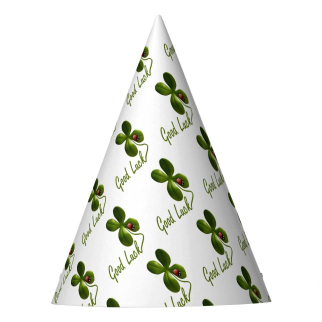 Irish Shamrocks Party Hat (Front)