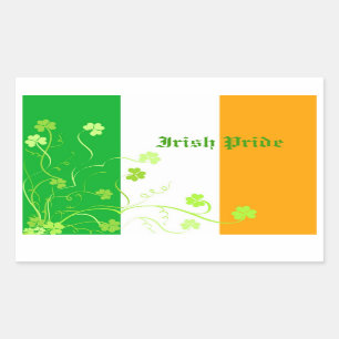 Irish shamrocks sticker