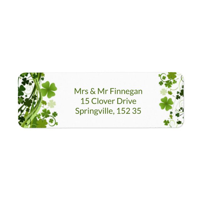 Irish Shanrock (clover) (Front)