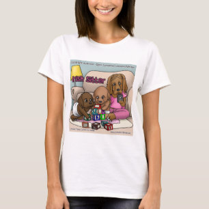 Irish Sitters - Dog Babysitting Womens FunnTshirts T-Shirt