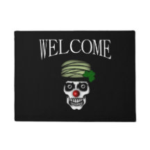 Irish Skeleton Clown Welcome