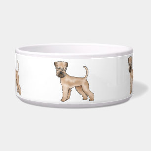 Irish Soft-Coated Wheaten Terrier Cartoon Dogs