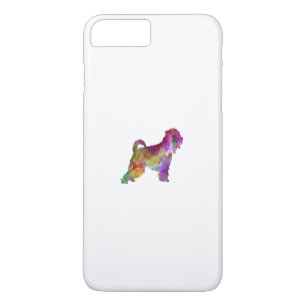 Irish Soft Coated Wheaten Terrier in watercolor.pn Case-Mate iPhone Case