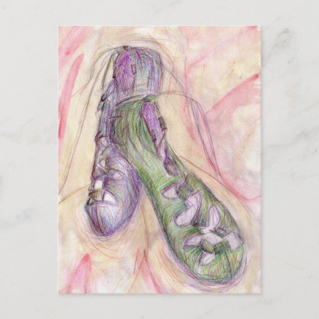Irish Soft Shoes Postcard (Front)