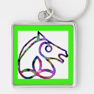 Irish Sport Horse Key Chain Large