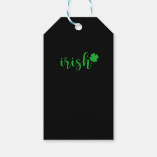 Irish St Patrick Day Men Women Saint Patricks Sham Gift Tags