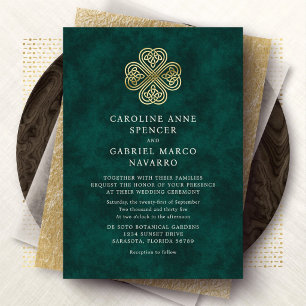 Irish St Patricks Celtic Lucky Wedding
