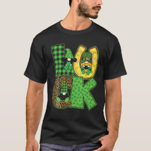 Irish St Patrick's Day Gnomes Leprechauns Lucky Ho T-Shirt