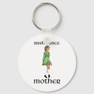 Irish Step Dance Mother - Green Keychain