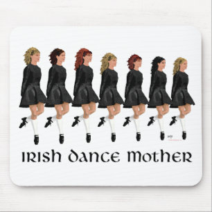 Irish Step Dance Mother - Line of Dancers Mouse Pad