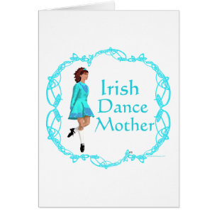 Irish Step Dance Mother - Turquoise
