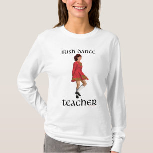 Irish Step Dance Teacher - Red T-Shirt
