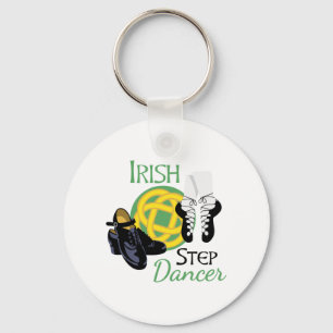 Irish Step Dancer Keychain