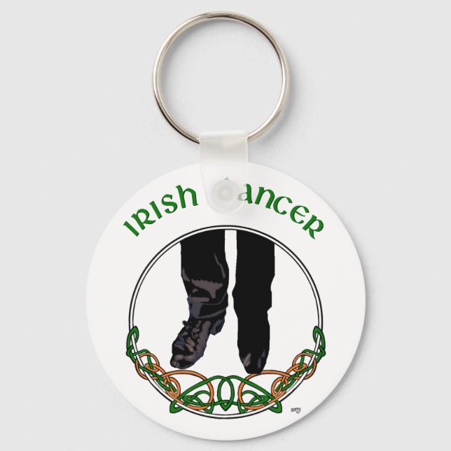 Irish Step Dancer - Male Keychain (Front)