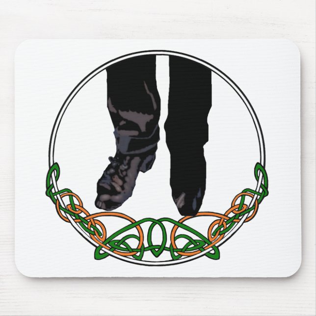 Irish Step Dancer - Male Mouse Pad (Front)