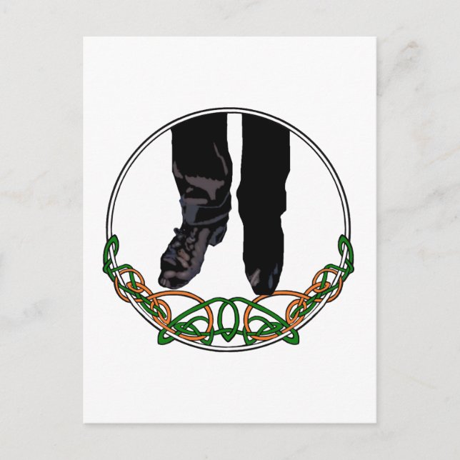 Irish Step Dancer - Male Postcard (Front)